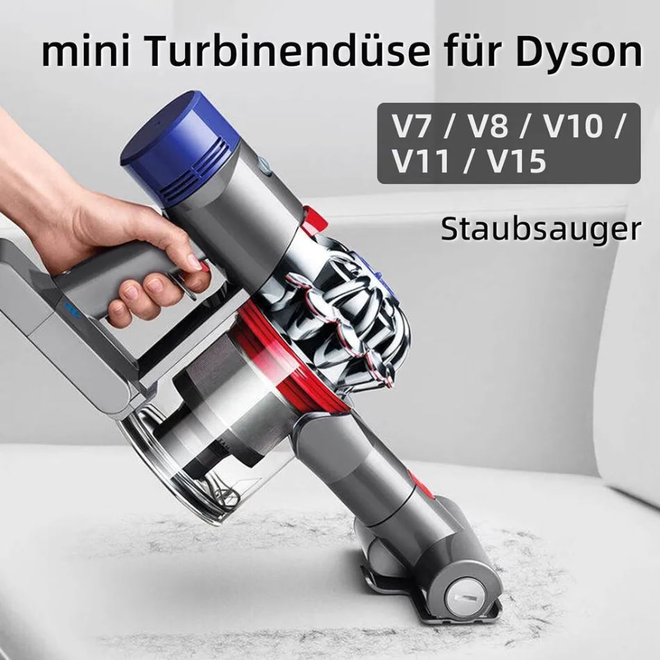 mini Turbinendüse für Dyson V7 / V8 / V10 / V11 / V15 Staubsauger