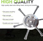 2 Stück Stahldraht Rasentrimmer, Unkrautbürste Für Rasentrimmer, Freischneider Zubehör