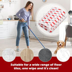 2 Stück für Vileda Ultramax XL Bodenwischer Ersatzbezug Set & XL Wischmopp Ersatzbezug